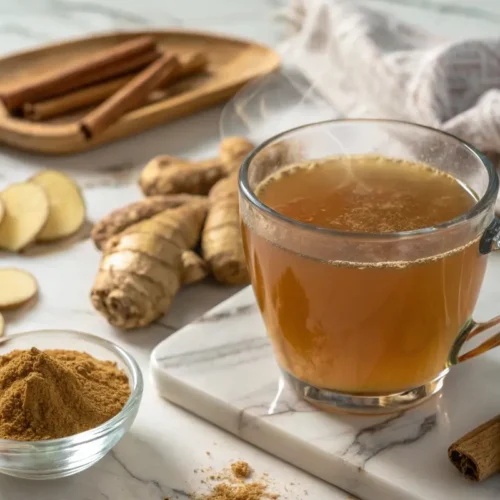 Natural Mounjaro Recipe – Herbal Weight Loss Drink with Cinnamon, Ginger, and Berberine