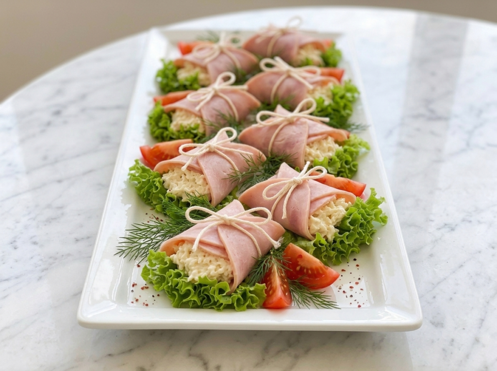 Ham & Cheese Appetizer Parcels